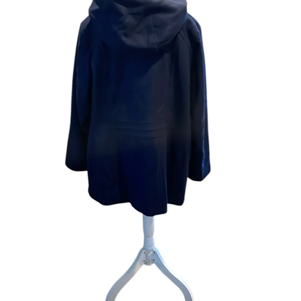 Avanti‎ Wool Blend Zipper Hooded Coat - Picture 4 of 10